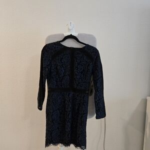 Goldie Black and Blue Lace Dress